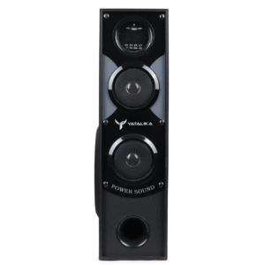 yatalika 5003 tower speaker 100 w bluetooth tower speaker (black, 2.1 channel)