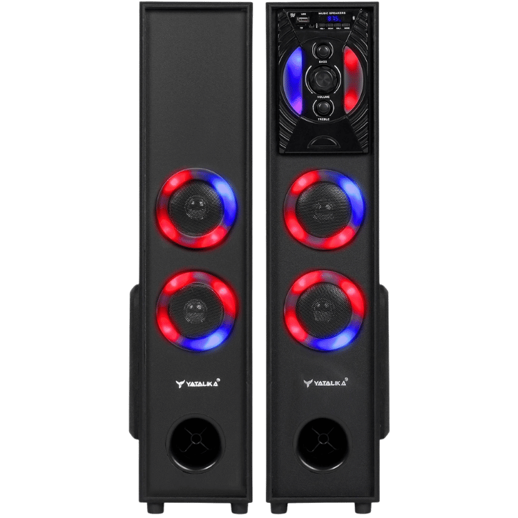 Shop Premium YATALIKA YT-800 180W Bluetooth Tower Speaker with Deep Bass & Premium Sound by Yatalika